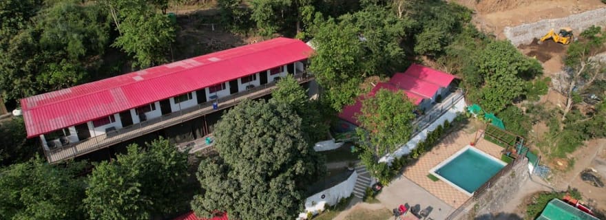 Rishikesh : 1 nuit en camping avec tous les repas