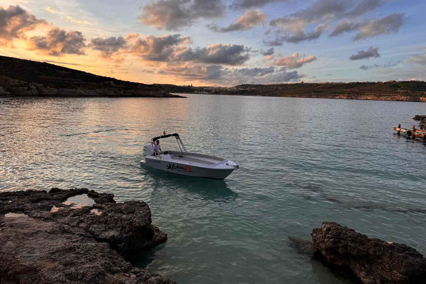 Malta: Private Boat Trip to Blue Lagoon & Crystal Lagoon