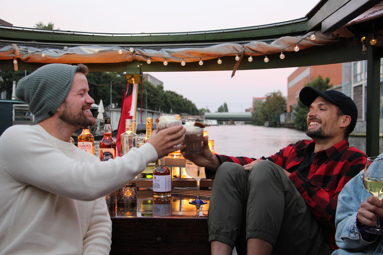 Amsterdam: croisière touristique d'une heure sur le canal Gin & Tonic