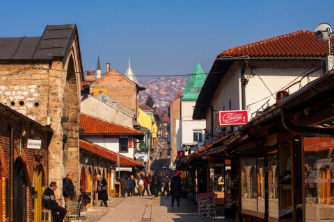 Private walking tour with tasting Bosnian traditional food