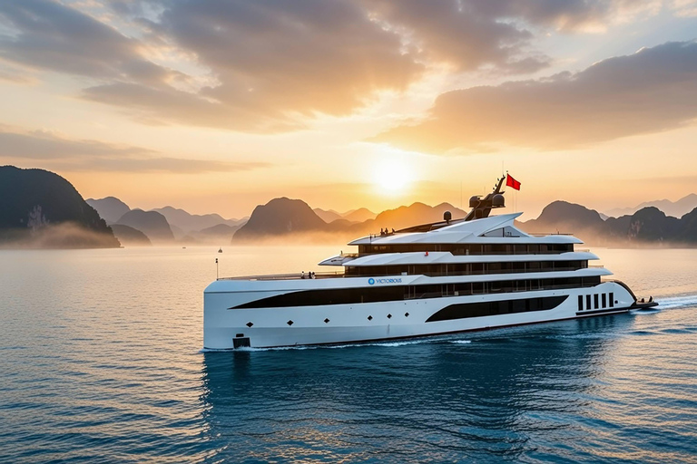 Ha Long 3D2N Or 2D1N By A Luxury Cruise & Bathtub & Balcony Private Car Transfer & Private Guide & Shared Cruise in 3D2N