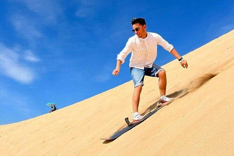 Agadir: Desert & Beach Quad with Sandboard & Camel Option Double Desert & Beach Quad, Sandboard