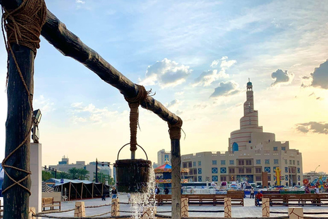 Doha: Private City Tour with Dhow Boat Cruise