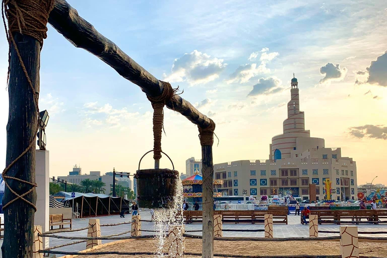 Doha: Private Tour durch die Stadt mit Dhow Bootstour