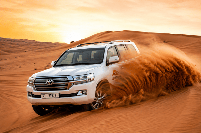 Dubai: Desert Safari with Camel Ride, Quad Bike &amp; BBQ Dinner