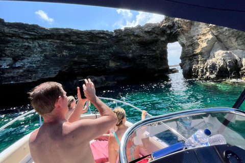 Malta: Comino, Blue lagoon Private Speed Boat Tour