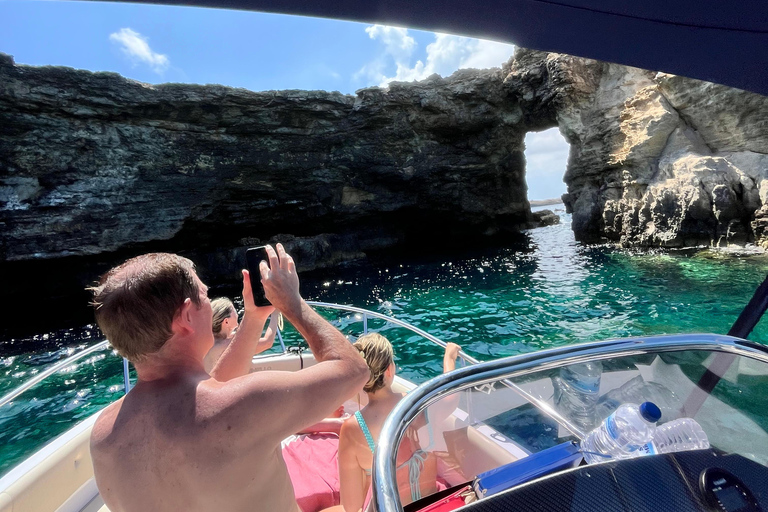 Malta: Comino, Blue lagoon Private Speed Boat Tour