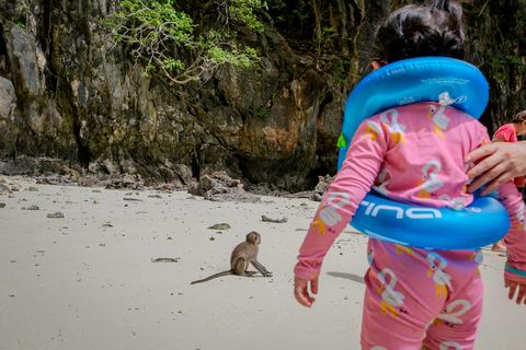 Da Phi Phi: Tour di un giorno con coda lunga a Maya Bay e snorkeling