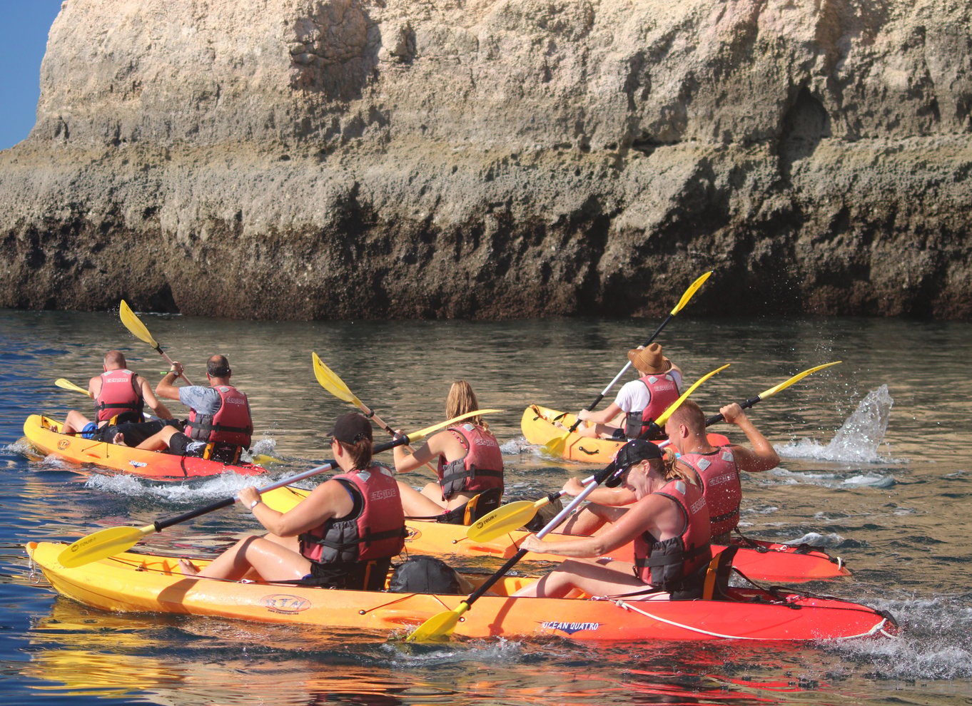 Lagos: Guidet kajaksejlads og snorkling