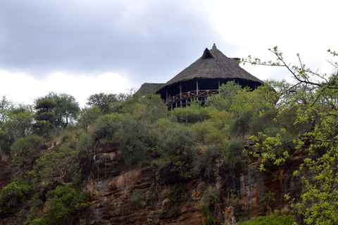 Lake Chala Tour: Wandelen en/of kajakkenMeer van Chala: Wandelen naar de grensrots