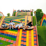 Special Private Hanoi: Rainbow Slide, Animals & Train Street