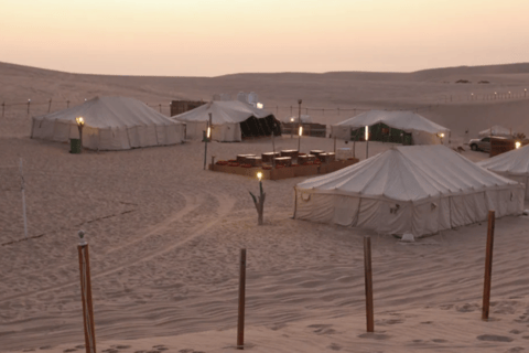 Qatar: Overnight Desert Adventure, Dune Bashing & Camp Stay