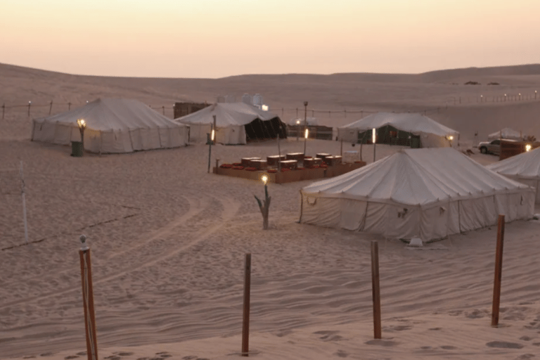 Qatar: Overnight Desert Adventure, Dune Bashing & Camp Stay