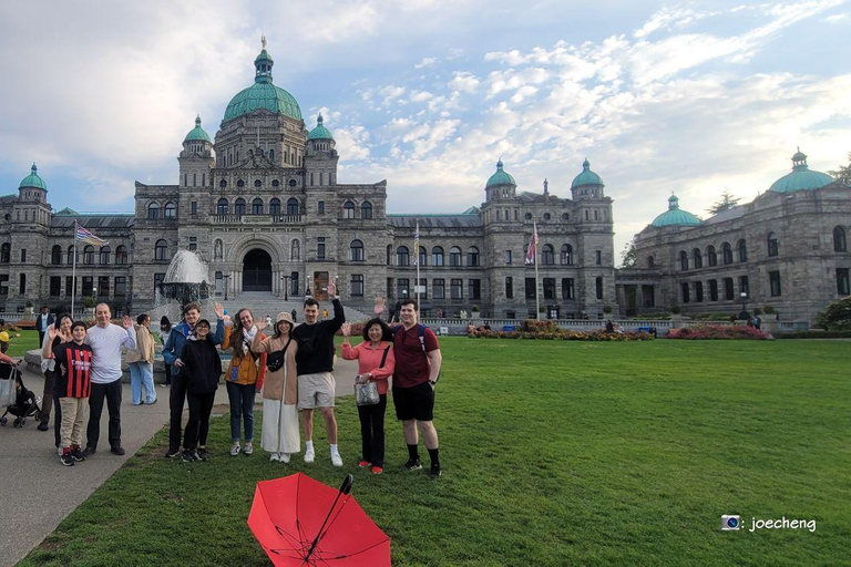 Victoria: Tour a piedi dei punti salienti della città basato su suggerimenti | 2,5 ore