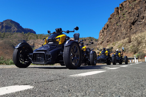 Grande Canarie : Can-Am Ryker 3-Wheel Motorcycle Experience (expérience de moto à trois roues Can-Am Ryker)