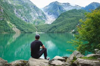 Bergen: Folgefonna-Nationalpark & Gletschersee-Tour & Mittagessen