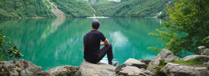 Bergen: Parco Nazionale di Folgefonna, tour del lago glaciale e pranzo