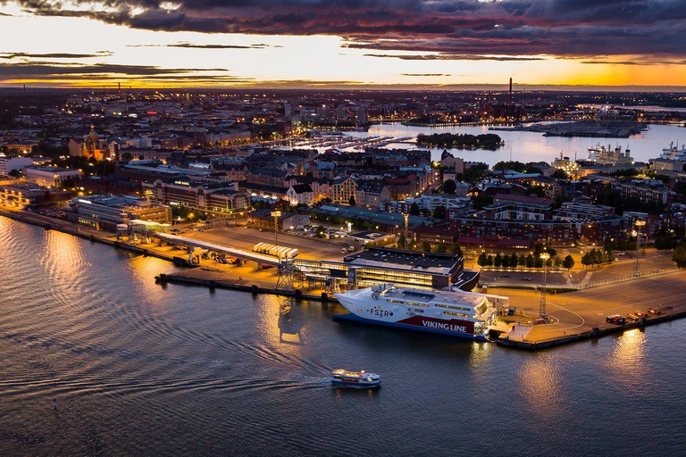 De Tallinn: Viagem de 1 dia a Helsínquia com ferry, guia e carro VIP