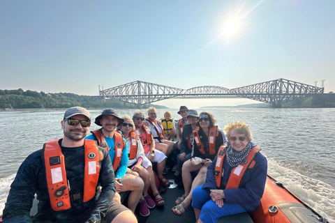 Quebec City: Guided Zodiac Tour Under the Iconic Bridges
