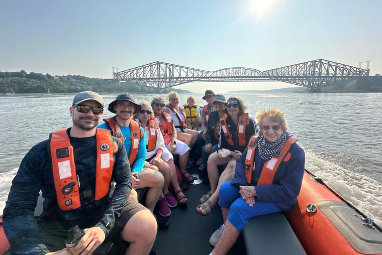Quebec City: Guided Zodiac Tour Under the Iconic Bridges