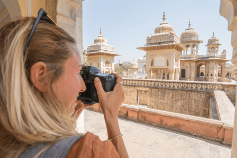 Jaipur: Excursão guiada particular de 1 dia pela cidadeTour com carro particular e guia turístico