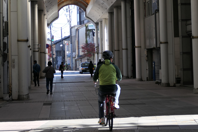Takaoka: Mama-chari bike tour with Guide