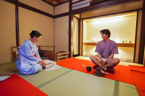 Kyoto Gion Tea ceremony & Wabi-sabi Walking Tour