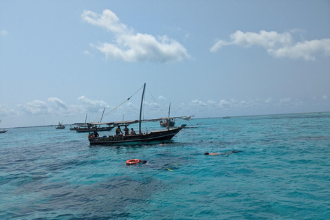 Zanzibar;Blue Safari Snorkeling & Blue Lagoon with BBQ lunch Pickup anywhere (All inclusive)