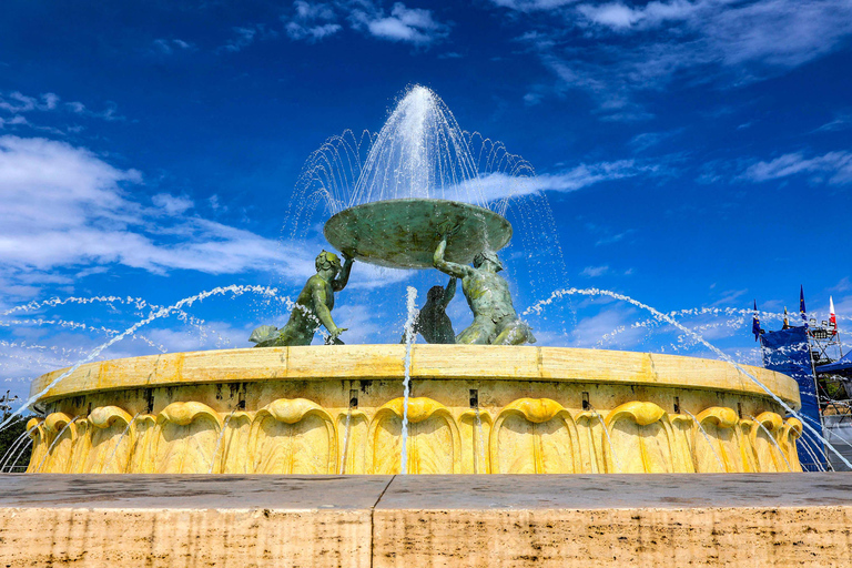 Malta: Valletta Audio Guided Walk & HO-HO Bus Tour Option Malta: Hop-On Hop-Off Bus Tour & Valletta Audio Guided Walk