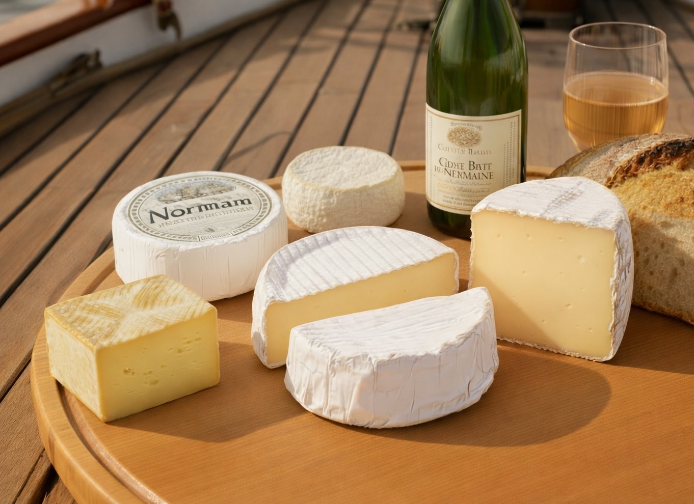 Deauville–Honfleur: Normandisk gourmetkrydstogt med eller uden anløb
