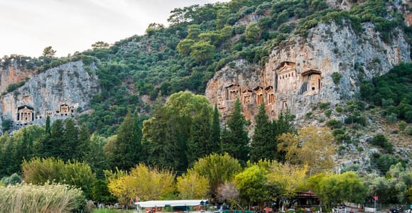Fethiye or Marmaris: Dalyan Mud & Turtle Beach w/Boat Tour