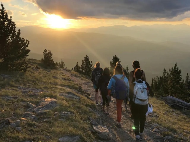 Rocky Mountain Sunset Hike (less than an hour from Denver)