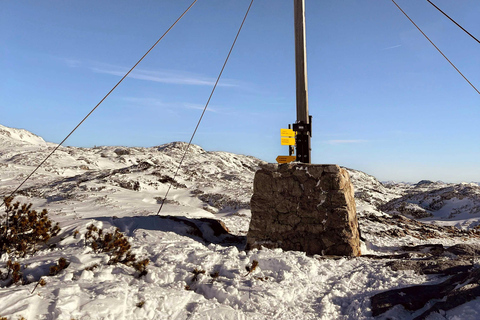 Hallstatt: Panoramic Snowshoe Hike to Heilbronner Cross