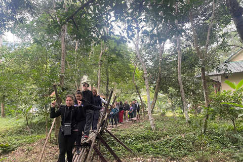 Phong Nha: Cave Exploration and Zipline Dark Cave Tour