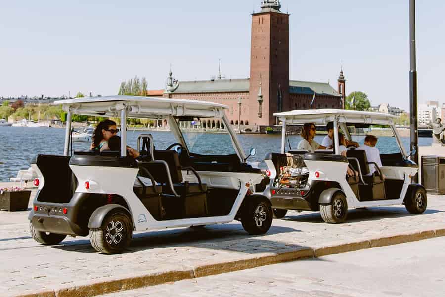 Stockholm: Private Golfcart-Tour – 60 & 120 Minuten. Foto: GetYourGuide Stockholm: Private Golfcart-Tour – 60 & 120 Minuten. Foto: GetYourGuide