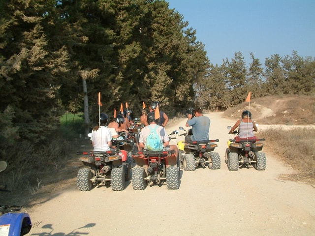 Paphos: Quad- en buggy-middagsafari naar de Adonis-watervallen