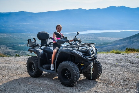 From Split: Cetina Family Quad Tour with Picnic Single Rider