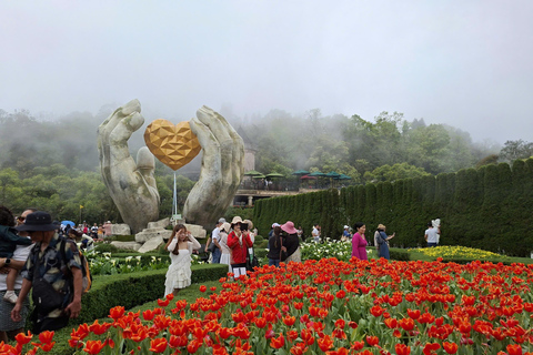 Da Nang: Ba Na Hills, Golden Bridge & Marble Mountains Option 2 : Morning Marble Mountains & Lady Buddha Tour