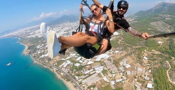 Alanya: Anamur Trip & Paragliding Experience