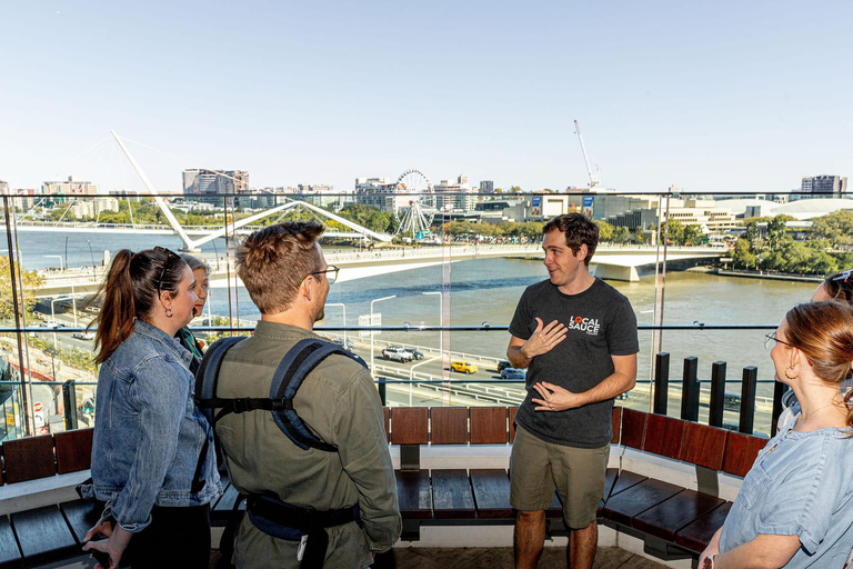 Brisbane: tour a piedi per piccoli gruppi con bevanda