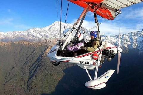 Avonturen in de lucht: ultralicht vliegen over Pokhara