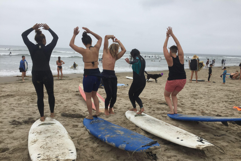 Clases de Surf Santa Barbara o Surf y Yoga Santa BarbaraClase de Surf y Yoga Experiencia Local Santa Barbara