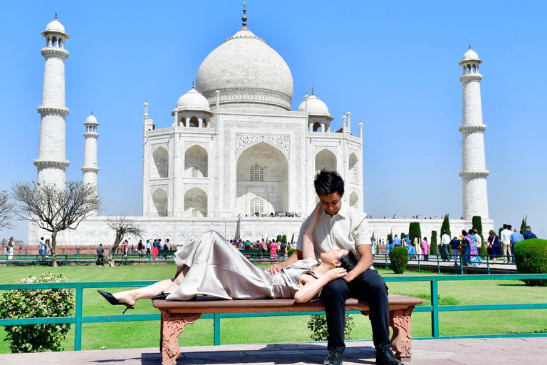 Agra: Sunrise of the Tajmahal with Skip-The-Line & Mausoleum Main Mausoleum Entry with Pre-Approved Ticket