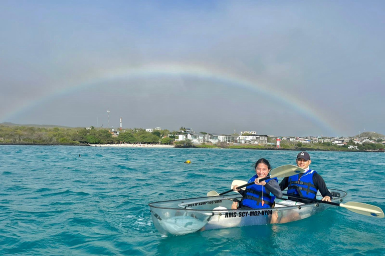 Île de San Cristobal : excursion en kayak transparent avec photos