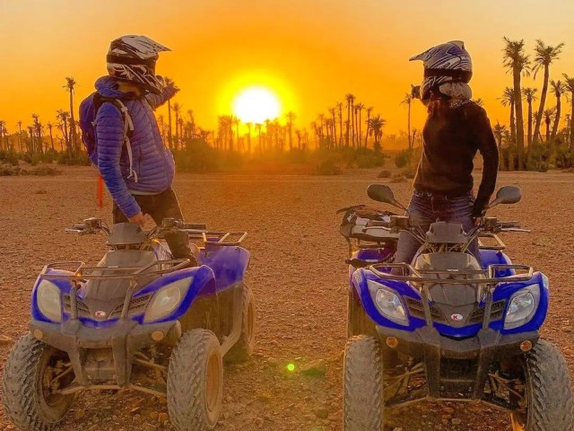 Visit Quad biking sunset in Marrakech with Moroccan Tea in Marrakech, Morocco
