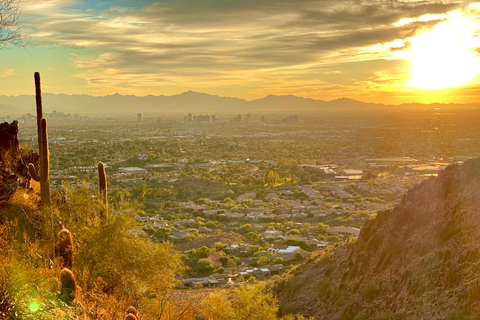 Atemberaubende geführte Wanderung bei Sonnenuntergang in Phoenix, Arizona