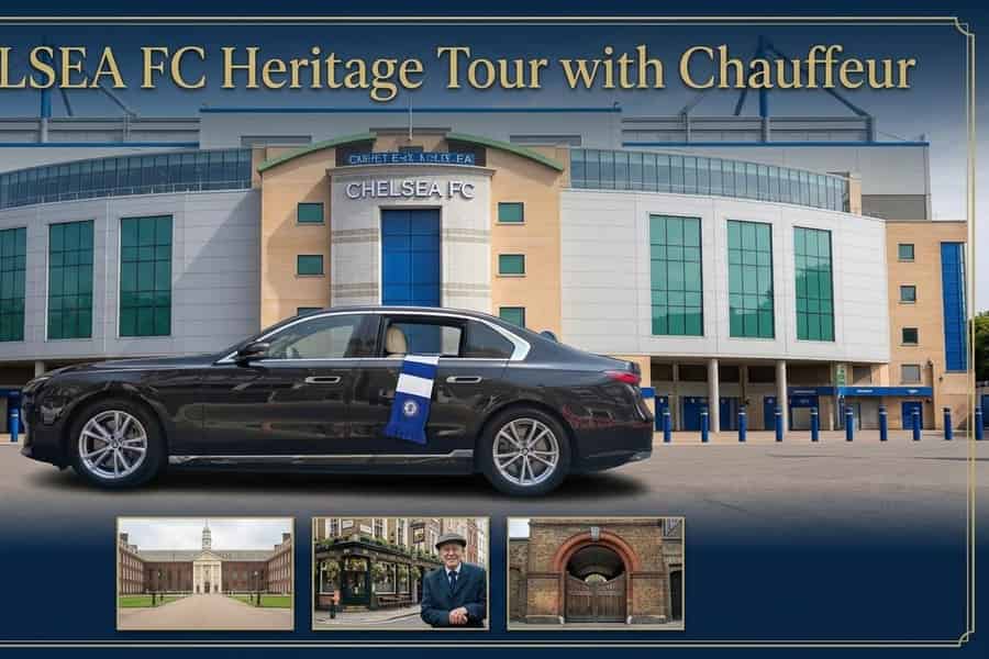 London: FC-Chelsea-Tour mit Chauffeur & Stadionbesuch. Foto: GetYourGuide London: FC-Chelsea-Tour mit Chauffeur & Stadionbesuch. Foto: GetYourGuide