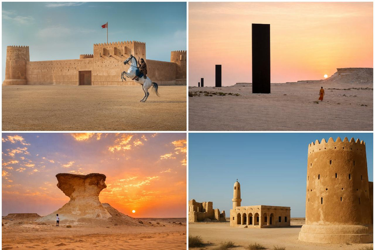 From Doha: Full-Day Tour to Qatar North and West Group Tour: From Doha Full-Day Tour to Qatar North and West