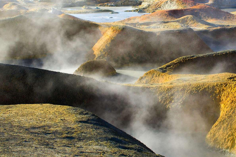 Von Uyuni: Geysir und Uyuni Salzwüste 3-Tage | Flamingos |