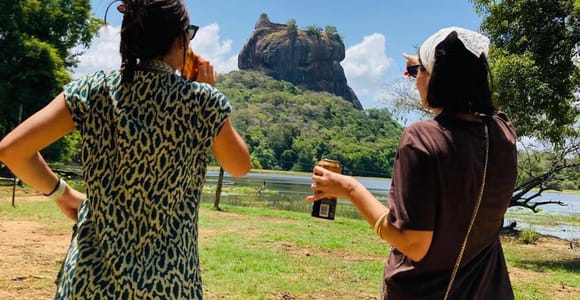 Von Kandy aus: Sigiriya und Pidurangala Rock Tuk Tuk Safari